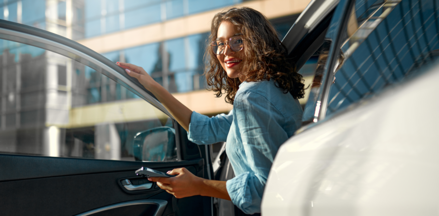 Uw kind achter het stuur van uw auto